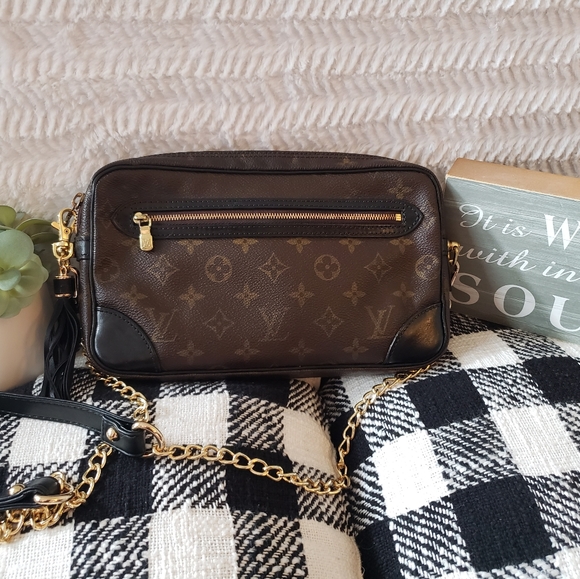 Authentic Louis Vuitton Marly Dragonne Crossbody